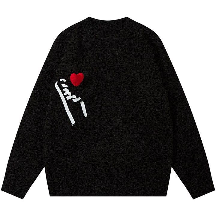 Tntwear® Warm Knit Sweater Love Pin - tntwear1