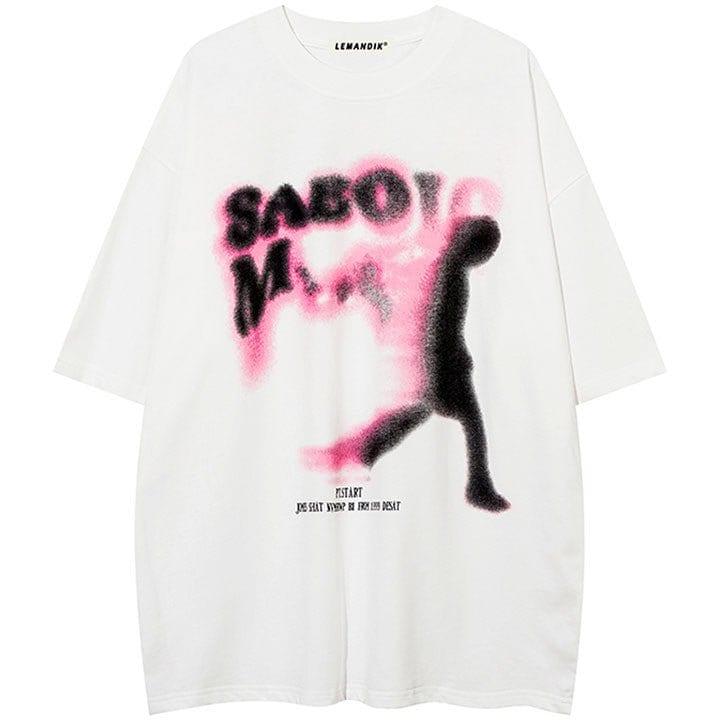 Tntwear® Vintage Graphic T-shirt SABOIC - tntwear1