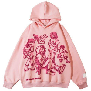 Tntwear® Y2K Cartoon Graphic Hoodie - tntwear1