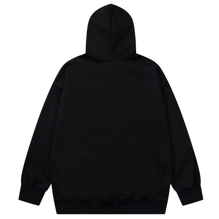 Tntwear® Y2k Letter Print Pullover Hoodie - tntwear1