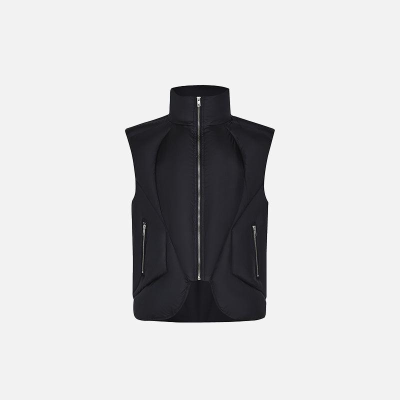 Y2k Cotton Padded Vest - tntwear1