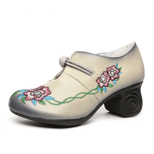 TntWear Shoes Aleida Women's Embroidery Pumps Shoes