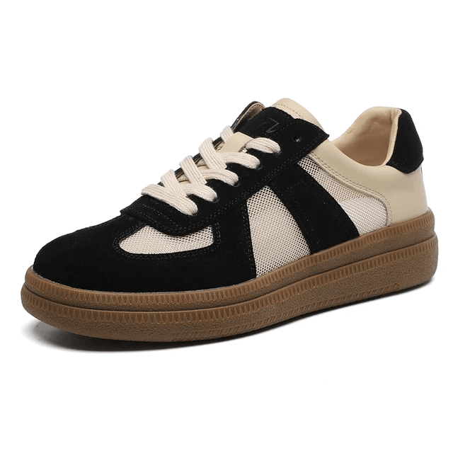 TntWear Shoes Alma Women's Lace-Up Leather Sneaker