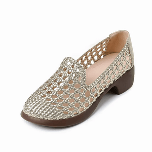 TntWear Shoes Aura Women's Hollow Woven Breathable Loafers