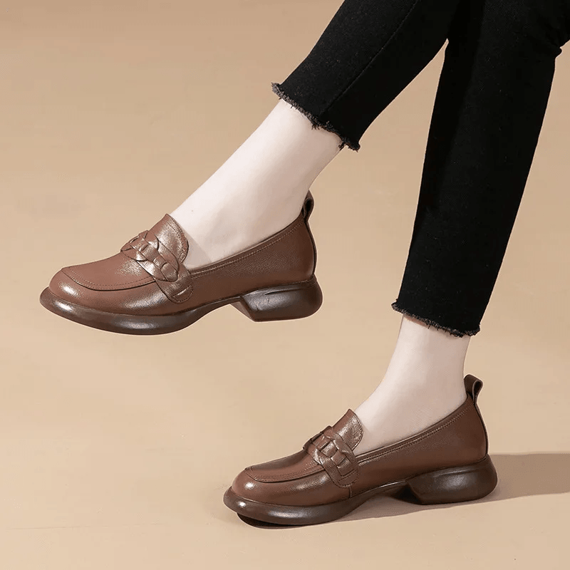 TntWear Shoes Elsa Women's Leather Loafers