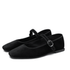 TntWear Shoes Pilar Women's Velvet Ballet Flats