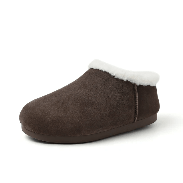 TntWear Shoes Romina Women's Plush Winter Snow Flat Booties