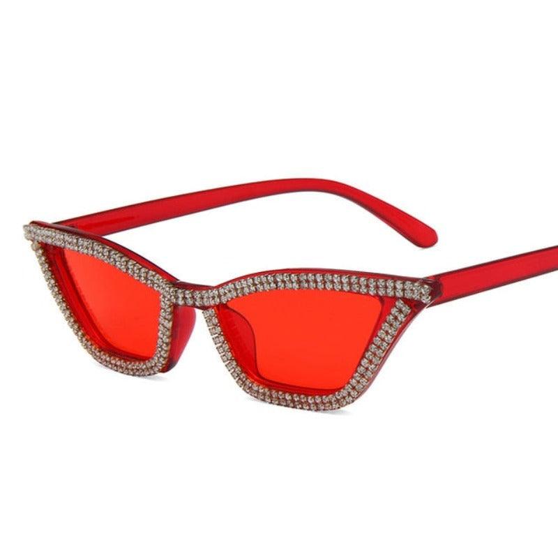 Glossy Ray Crystal Sunnies - tntwear1