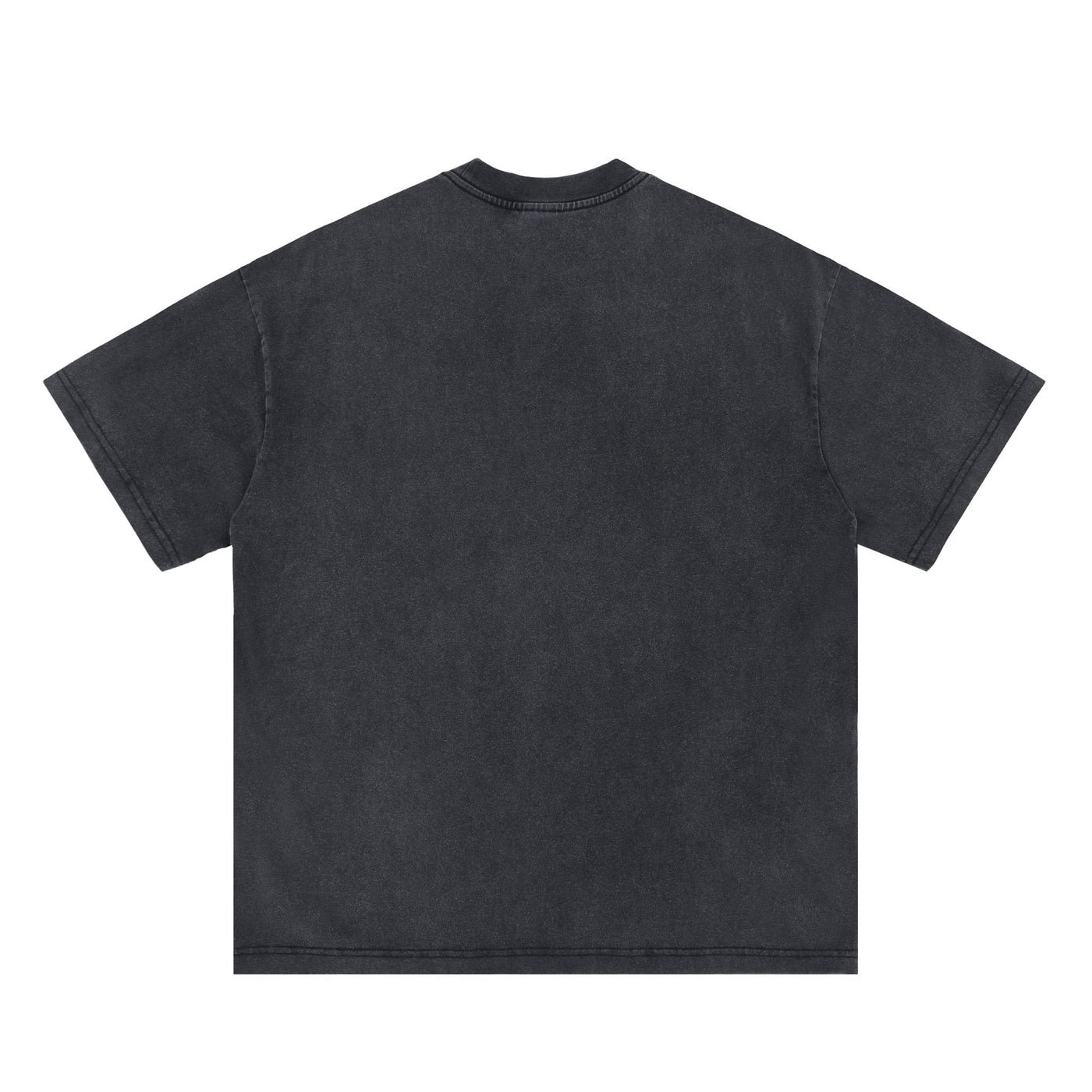 Washed Black Basic T-Shirt