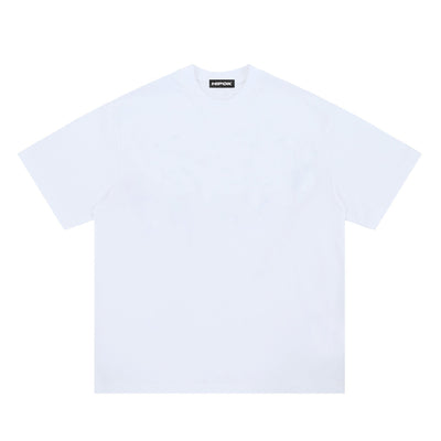White Basic T-Shirt - TntWear