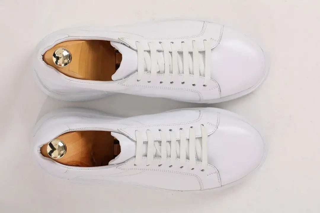 Pristine Luxe Leather Sneaker