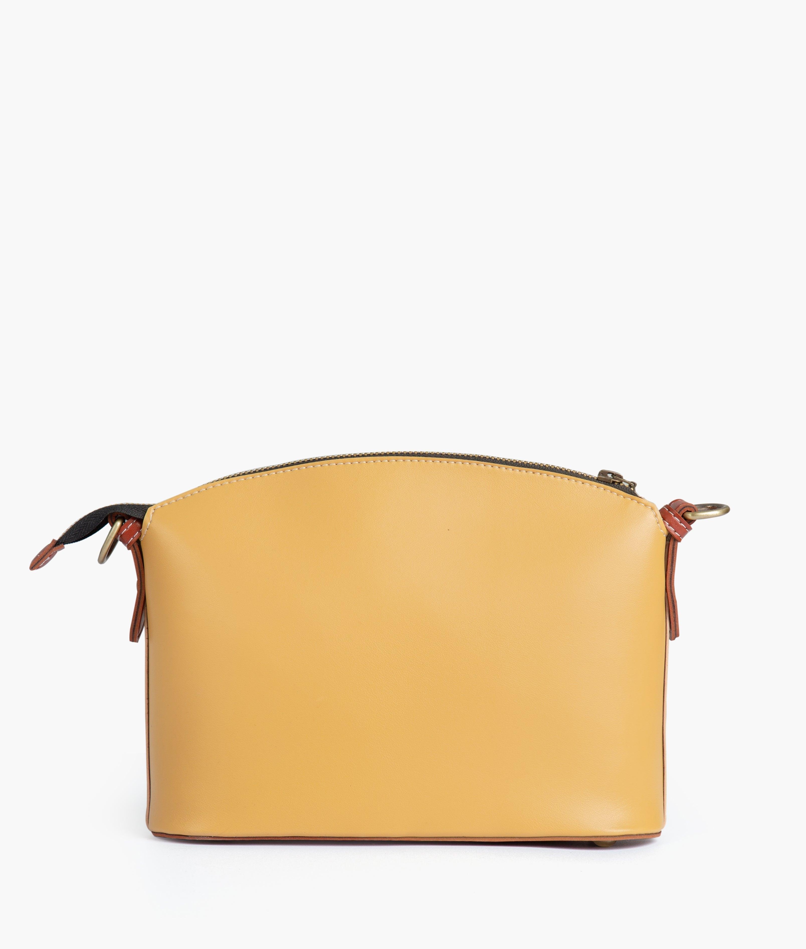 Yellow dome cross-body bag - tntwear1