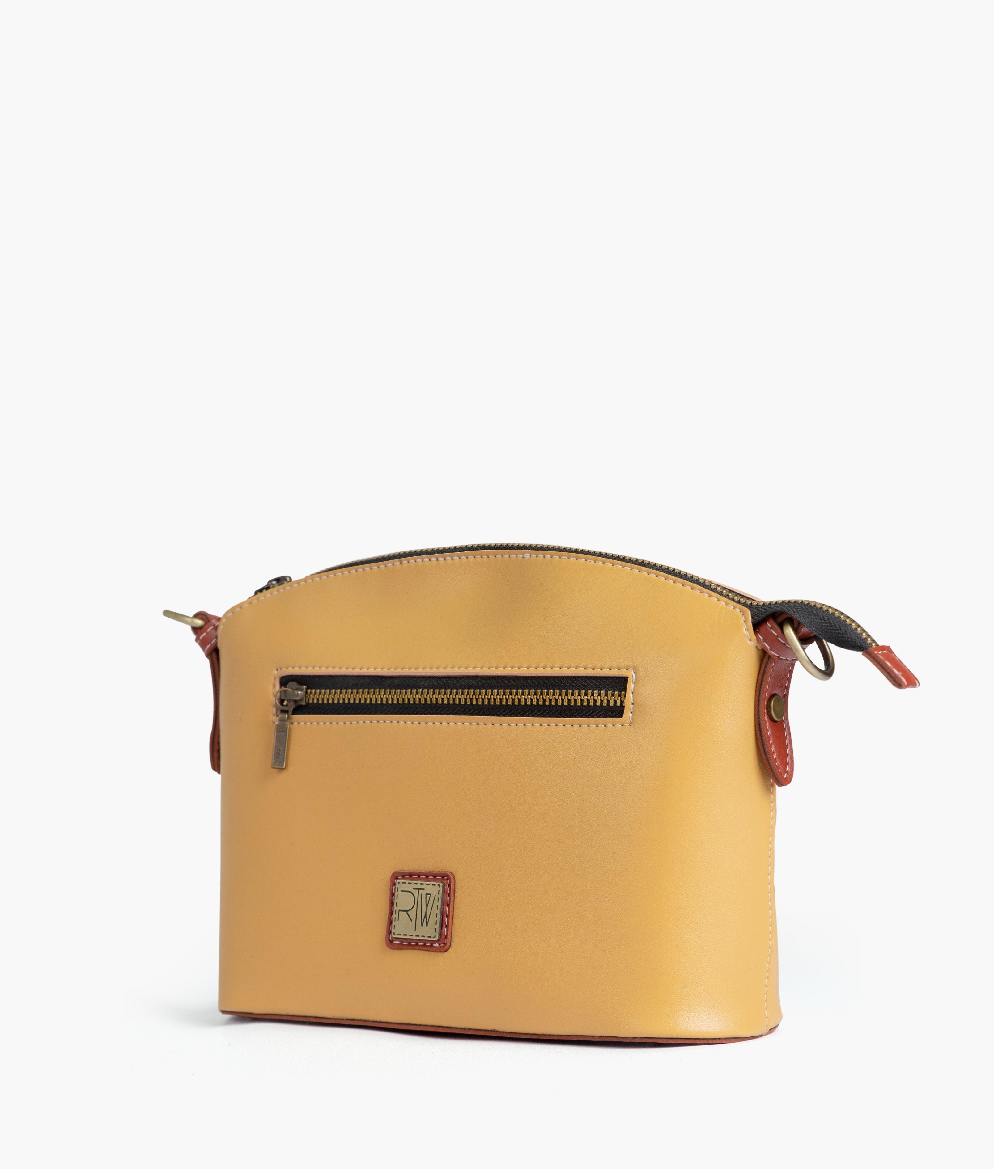 Yellow dome cross-body bag - tntwear1