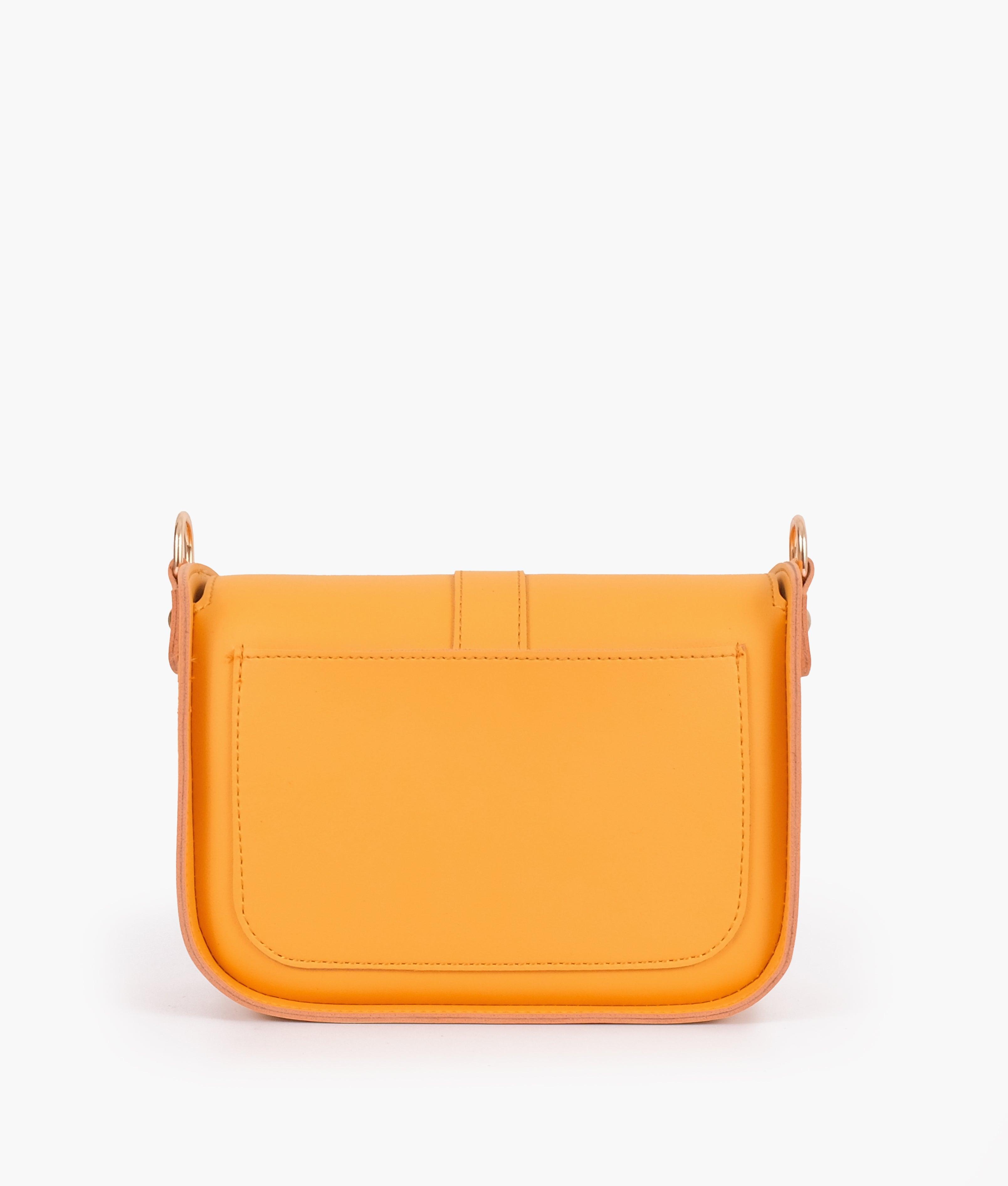 Yellow saddle buckle bag - tntwear1